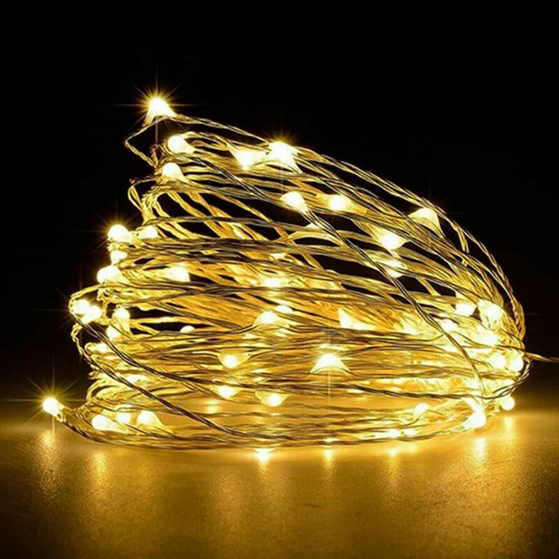 Copper Wire Fairy Lights