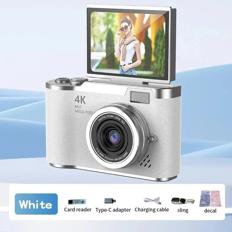 4K Flip-Screen Digital Camera