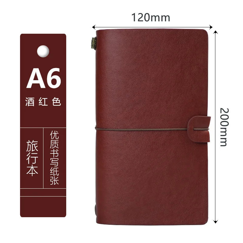 Retro Wrapped Pocket Notebook
