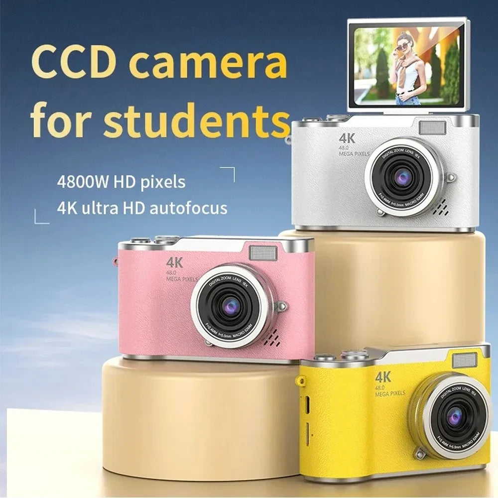 4K Flip-Screen Digital Camera