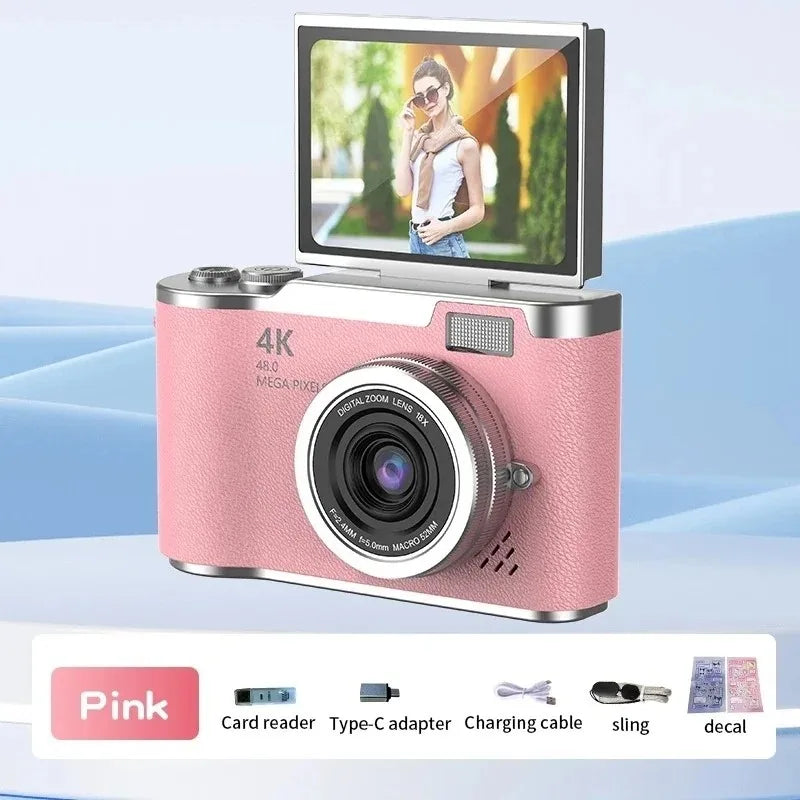 4K Flip-Screen Digital Camera