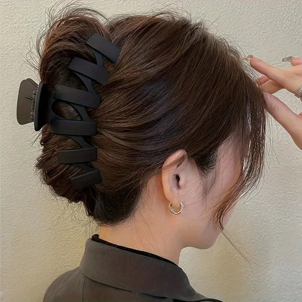 Matte Claw Hair Clips — 11 Pack