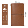 Retro Wrapped Pocket Notebook