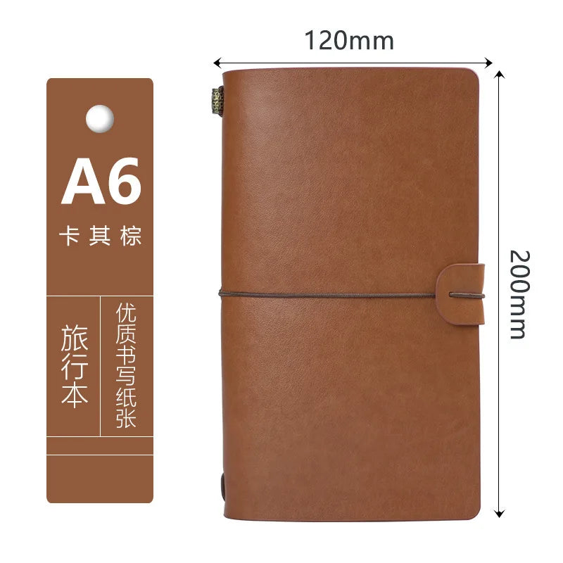 Retro Wrapped Pocket Notebook