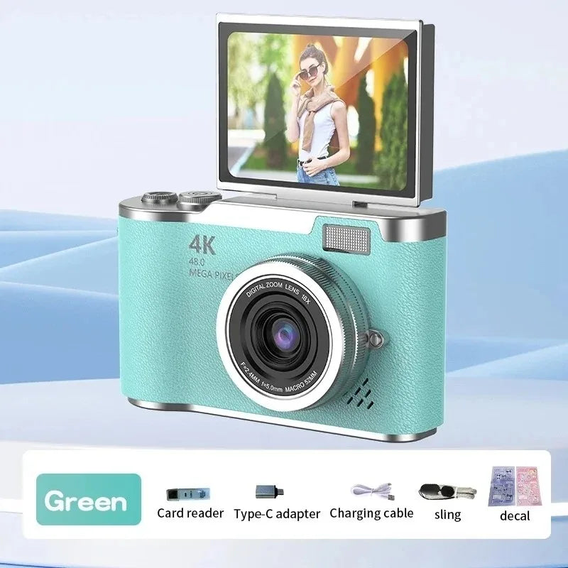 4K Flip-Screen Digital Camera