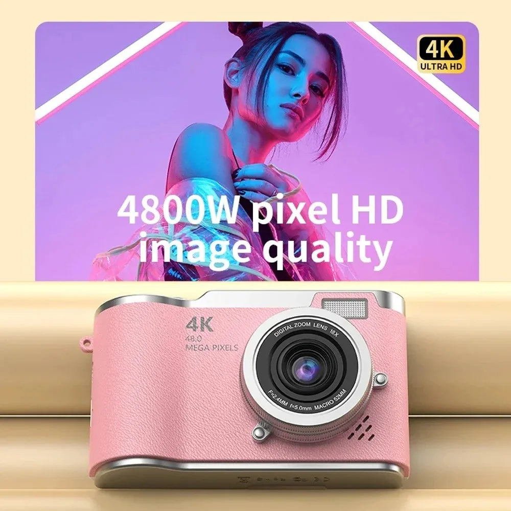 4K Flip-Screen Digital Camera