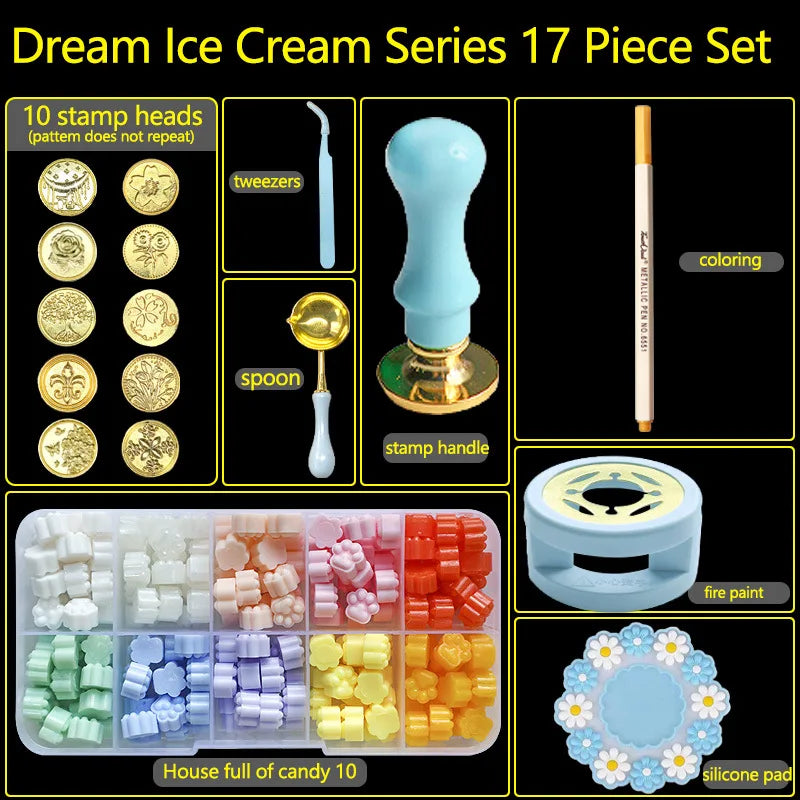 Wax Seal Stamp Kit