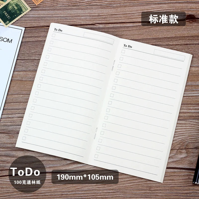 Retro Wrapped Pocket Notebook