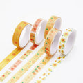 Pastel Washi Tape Set — 5 Rolls
