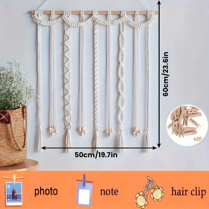 Boho Photo Display Hanging