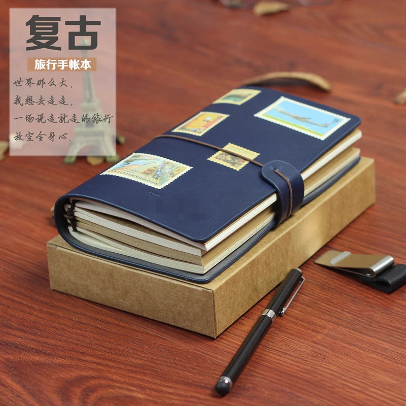 Retro Wrapped Pocket Notebook